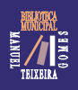 Logotipo da Biblioteca Municipal Manuel Teixeira Gomes